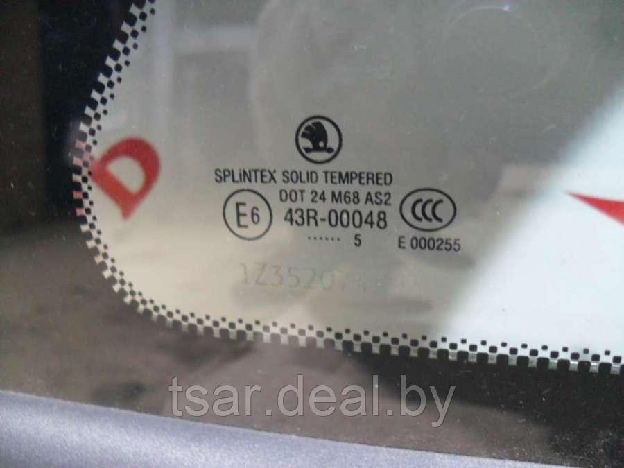 Стекло кузовное боковое правое Skoda Octavia A5 (1Z352074395) - фото 2 - id-p137724791