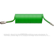 Шланг полиэт. спиральный ф 6,5/10 мм с быстросъемн. соед. ECO (длина  5 м)