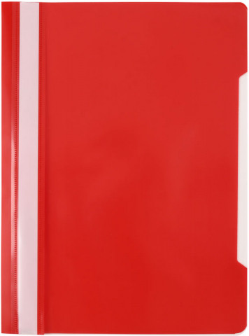 Папка-скоросшиватель пластиковая А4 «Бюрократ» Economy толщина пластика 0,10 мм, красная - фото 2 - id-p209909515