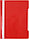 Папка-скоросшиватель пластиковая А4 «Бюрократ» Economy толщина пластика 0,10 мм, красная, фото 3