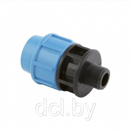 Муфта компрессионная 25 х 1/2" НР Unidelta