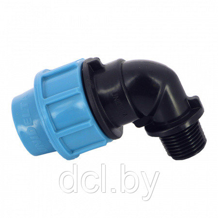 Угол компрессионный 20 х 1/2" НР Unidelta