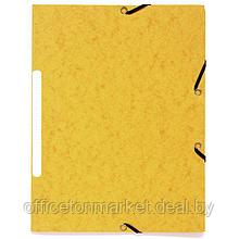 Папка на резинках "Manila", A4, 15 мм, желтый
