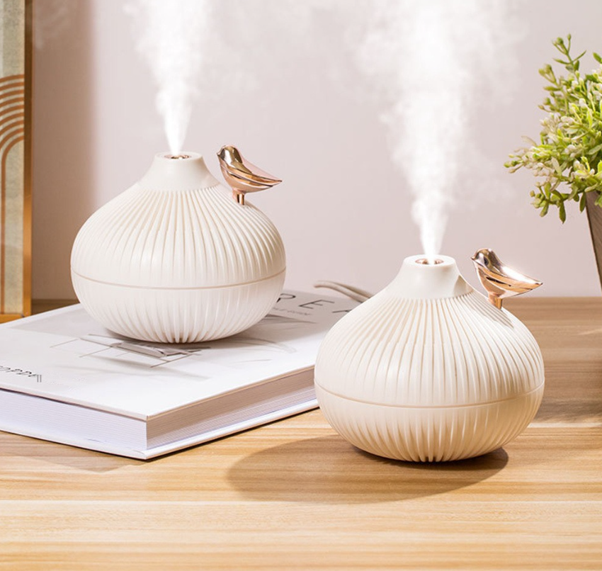 Увлажнитель (аромадиффузор) воздуха "Птичка" Onion Humidifier с функцией ночника 300 ml - фото 2 - id-p209920030