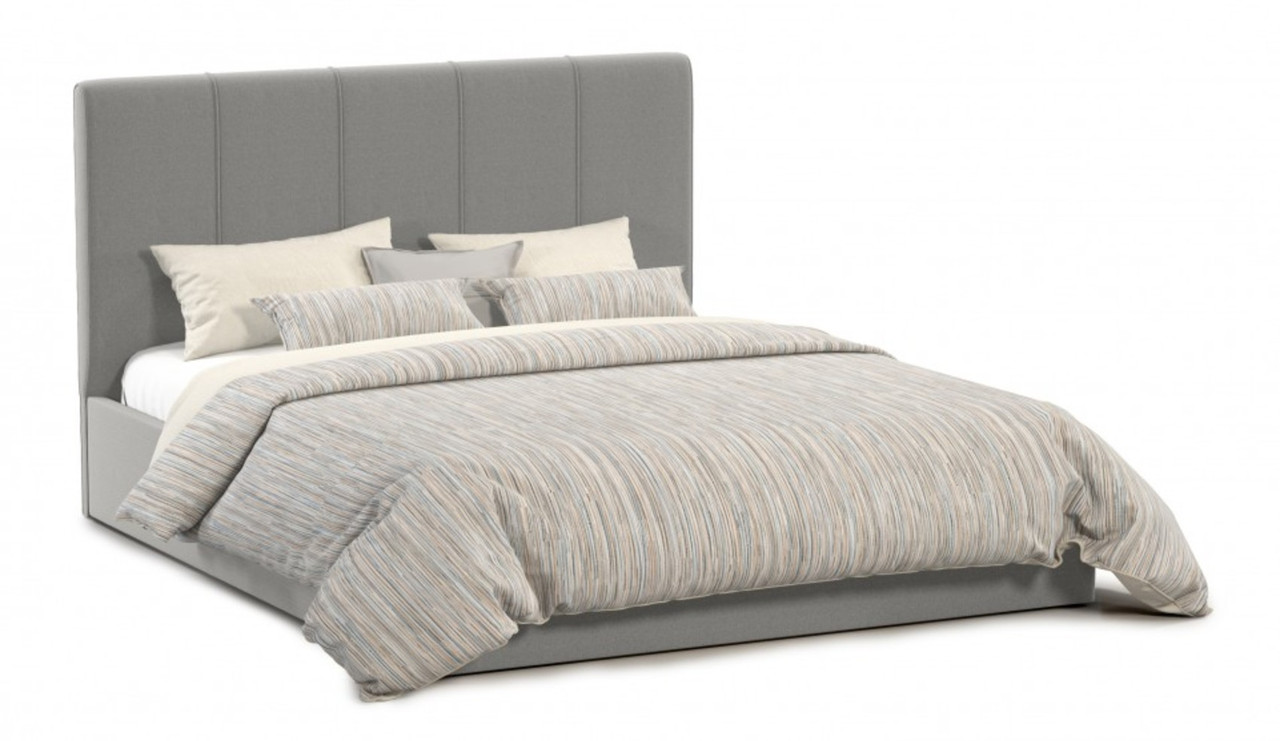 Мягкая кровать Джессика 180 Amigo grey (подъемник) - фото 1 - id-p209920408