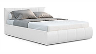 Мягкая кровать Верона 160 Texas white (подъемник)