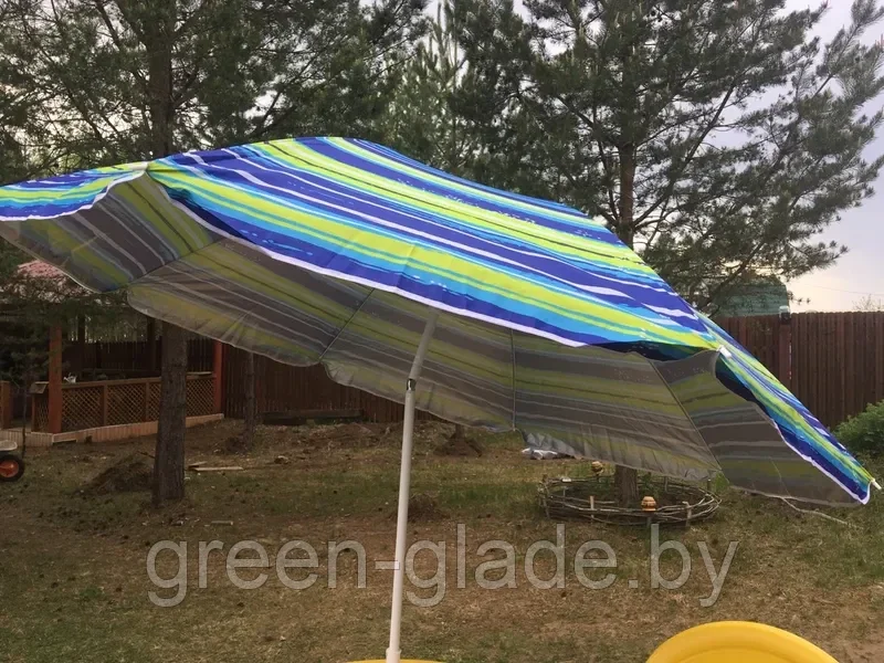 Зонт Green Glade 1254 полосатый - фото 9 - id-p2555278