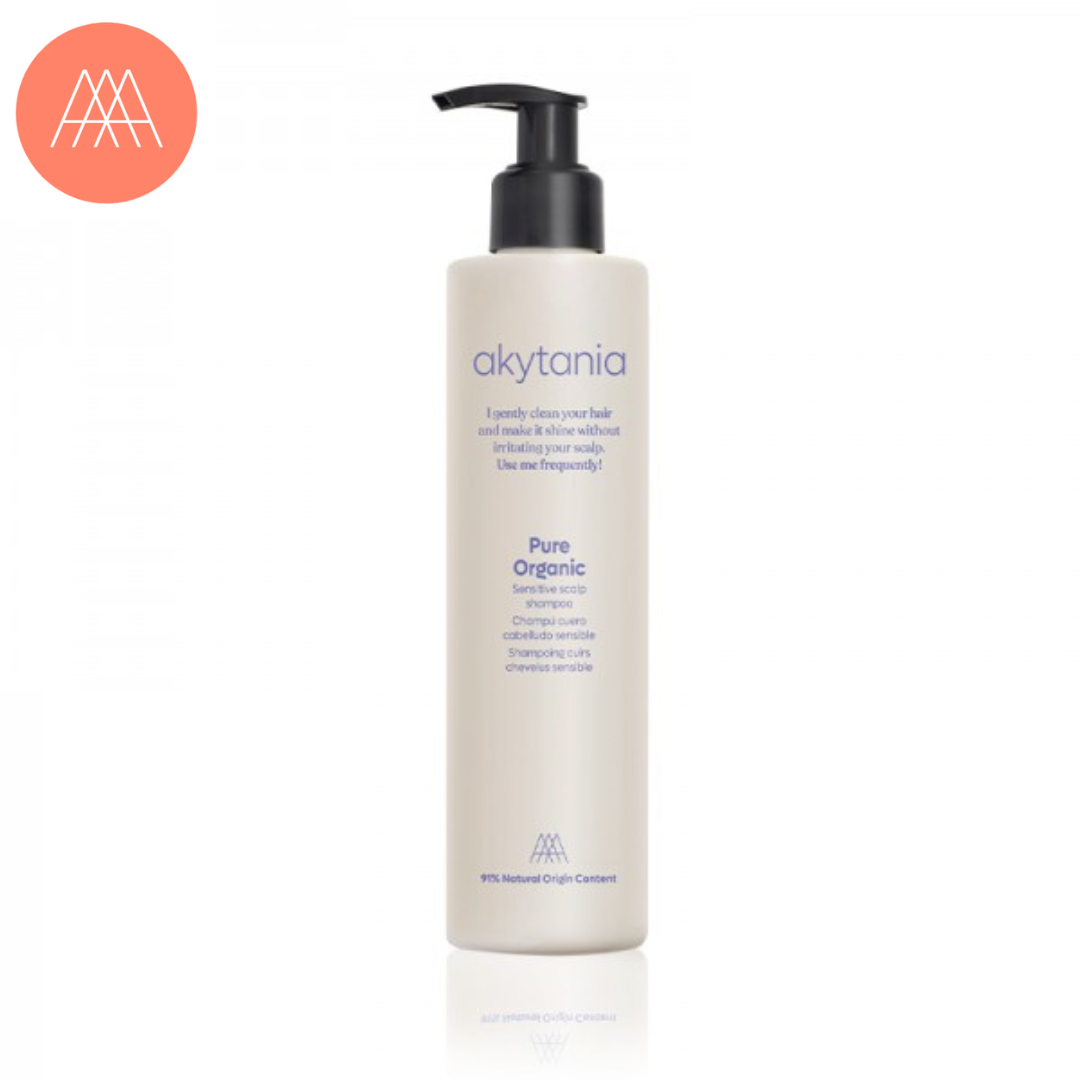 Шампунь для чувствительной кожи головы Akytania Pure Organic Sensitive Scalp Shampoo