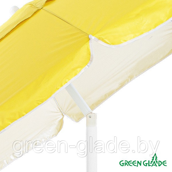 Зонт Green Glade 1282 желтый - фото 4 - id-p209920489