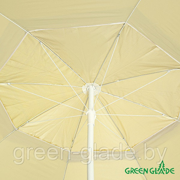 Зонт Green Glade 1282 желтый - фото 8 - id-p209920489