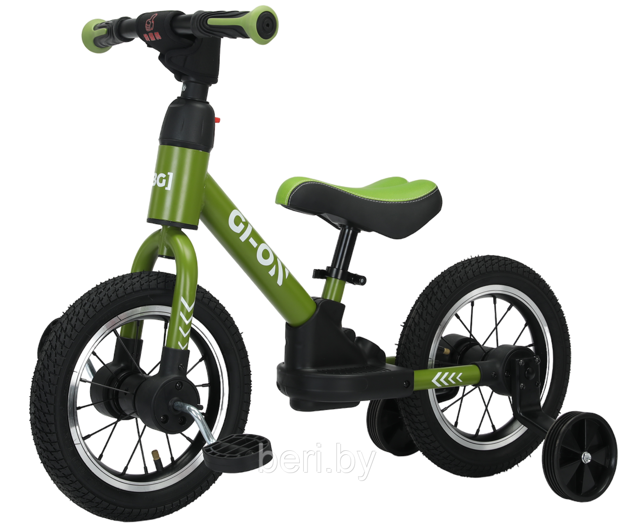 Детский беговел-велосипед 2 в 1 BubaGO GI-ON - фото 3 - id-p209920494