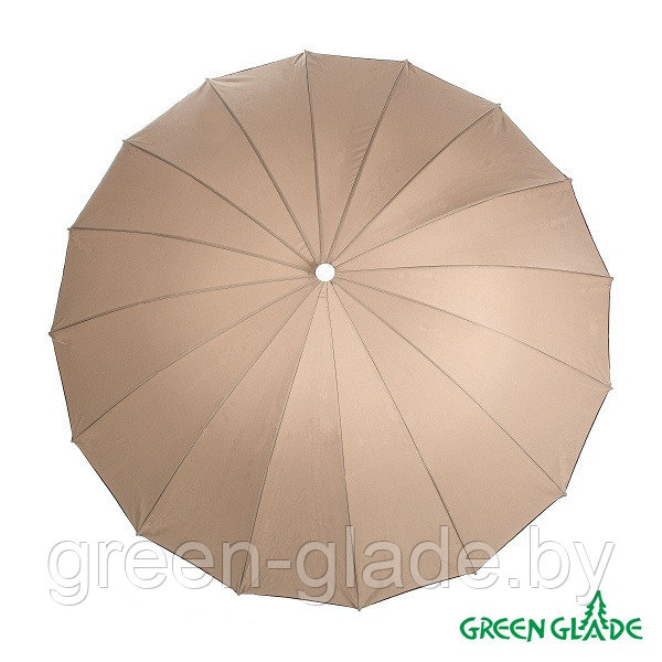 Зонт Green Glade 2071 темно-бежевый - фото 1 - id-p11203790