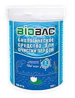 Биологическое средство для очистки Прудов и Водоемов BIOBAC, 500гр РФ