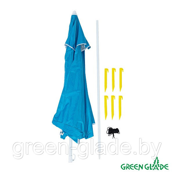 Зонт Green Glade A2102 голубой - фото 9 - id-p209920686