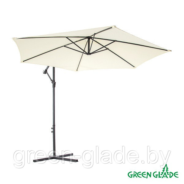 Зонт садовый Green Glade 6001 бежевый - фото 1 - id-p118421417