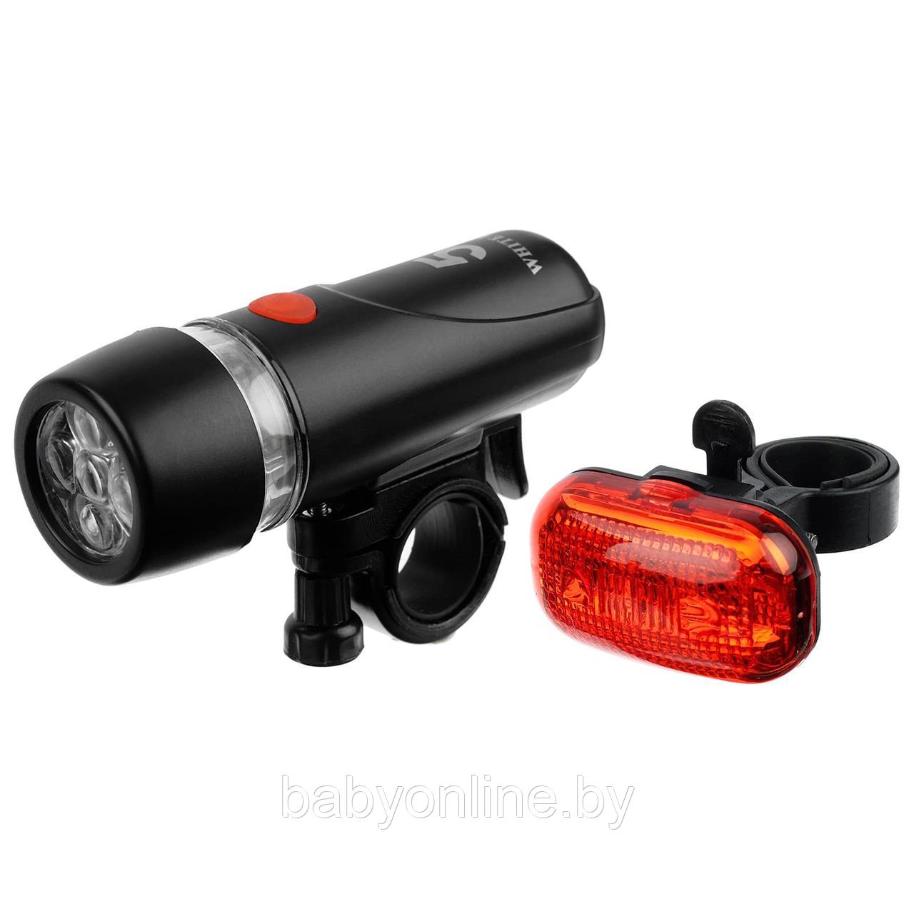 Комплект фонарей для велосипеда передний / задний JY-808C+JY-289T - фото 1 - id-p209920774