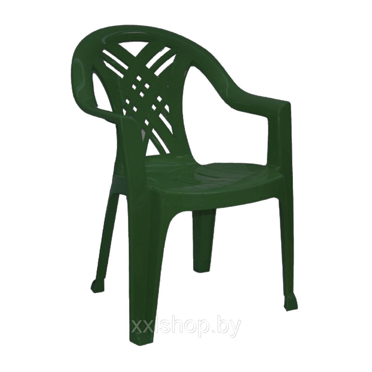 Кресло №6 "Престиж-2", тёмно-зеленый - фото 1 - id-p209922000