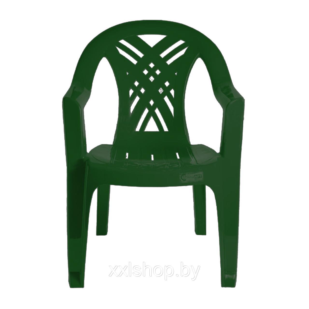 Кресло №6 "Престиж-2", тёмно-зеленый - фото 2 - id-p209922000