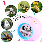 Часы - будильник с подсветкой Color Change Glowing LED (время, календарь, будильник, термометр), фото 10