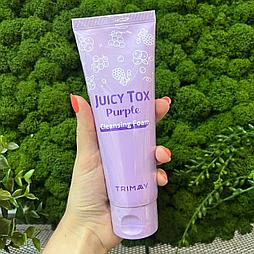 Пенка для умывания Trimay Juicy Tox Purple Cleansing Foam 120 мл