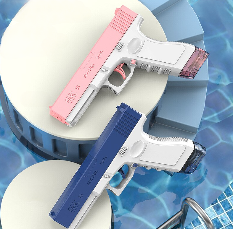 Водяной пистолет GLOCK WATER GUN (2 обоймы, USB аккумулятор) - фото 9 - id-p209923593