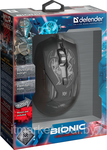 Мышь Defender Bionic GM-250L (52250) - фото 6 - id-p209923776