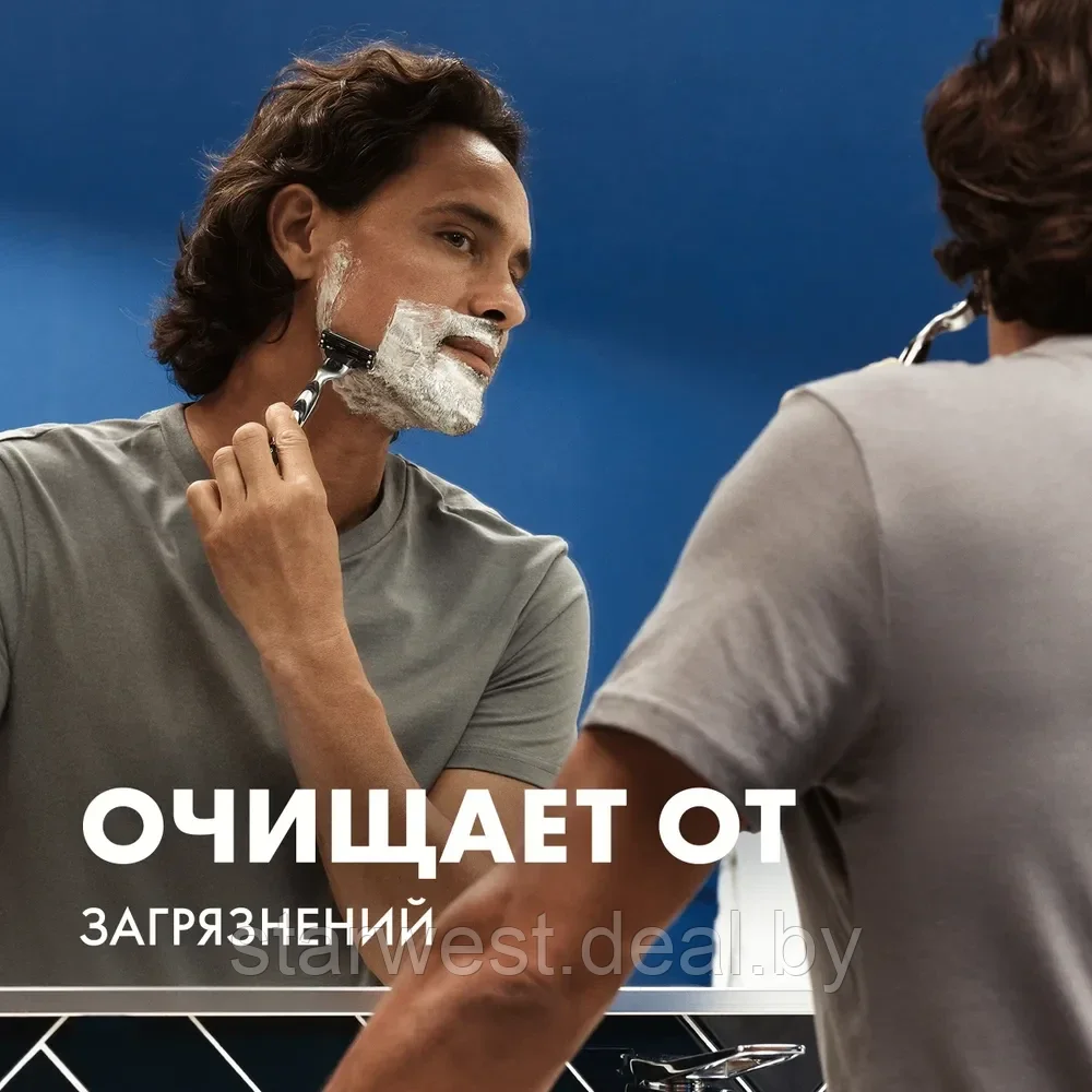 Gillette Series Очищающий 200 мл Гель для бритья очищающий с древесным углем - фото 5 - id-p209924984