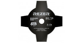 НОЖ ДЛЯ БЕНЗОКОСЫ 4-Х ЛУЧЕВОЙ 200X25.4X1.6ММ REZER ВС-14 GENERAL