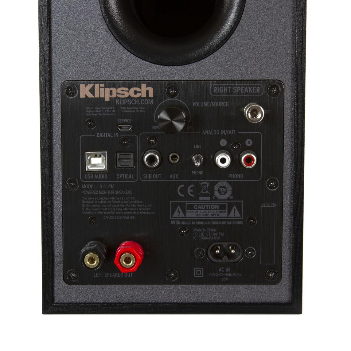 Акустическая система Klipsch R-41PM EU Black / GNM pair - фото 4 - id-p209925053