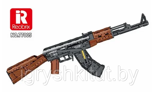 Конструктор "АК-47 автомат Калашникова", 1366 деталей - фото 1 - id-p209925069
