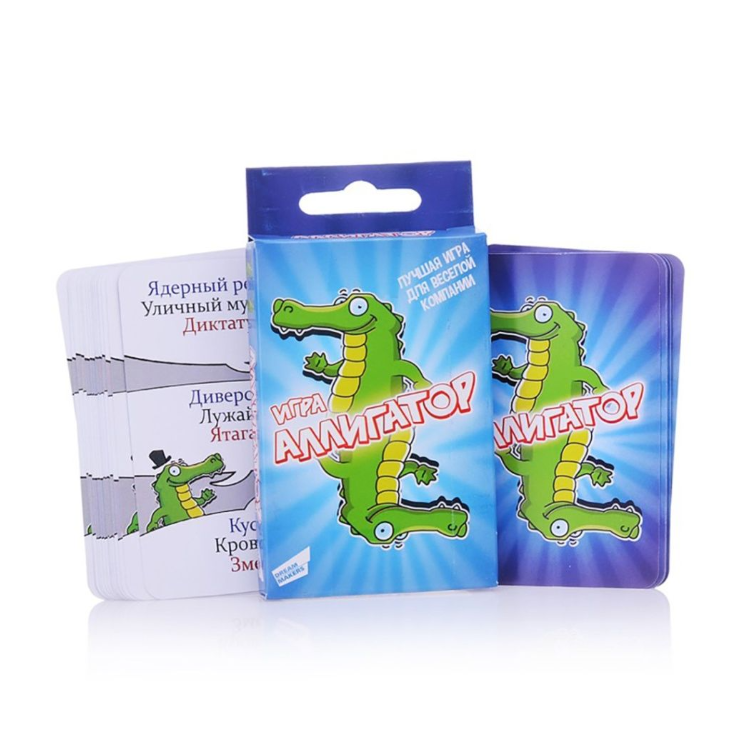 Карточная игра "Крокодил" 24 карты / Игра для веселой компании / Для взрослых и детей - фото 9 - id-p209926071