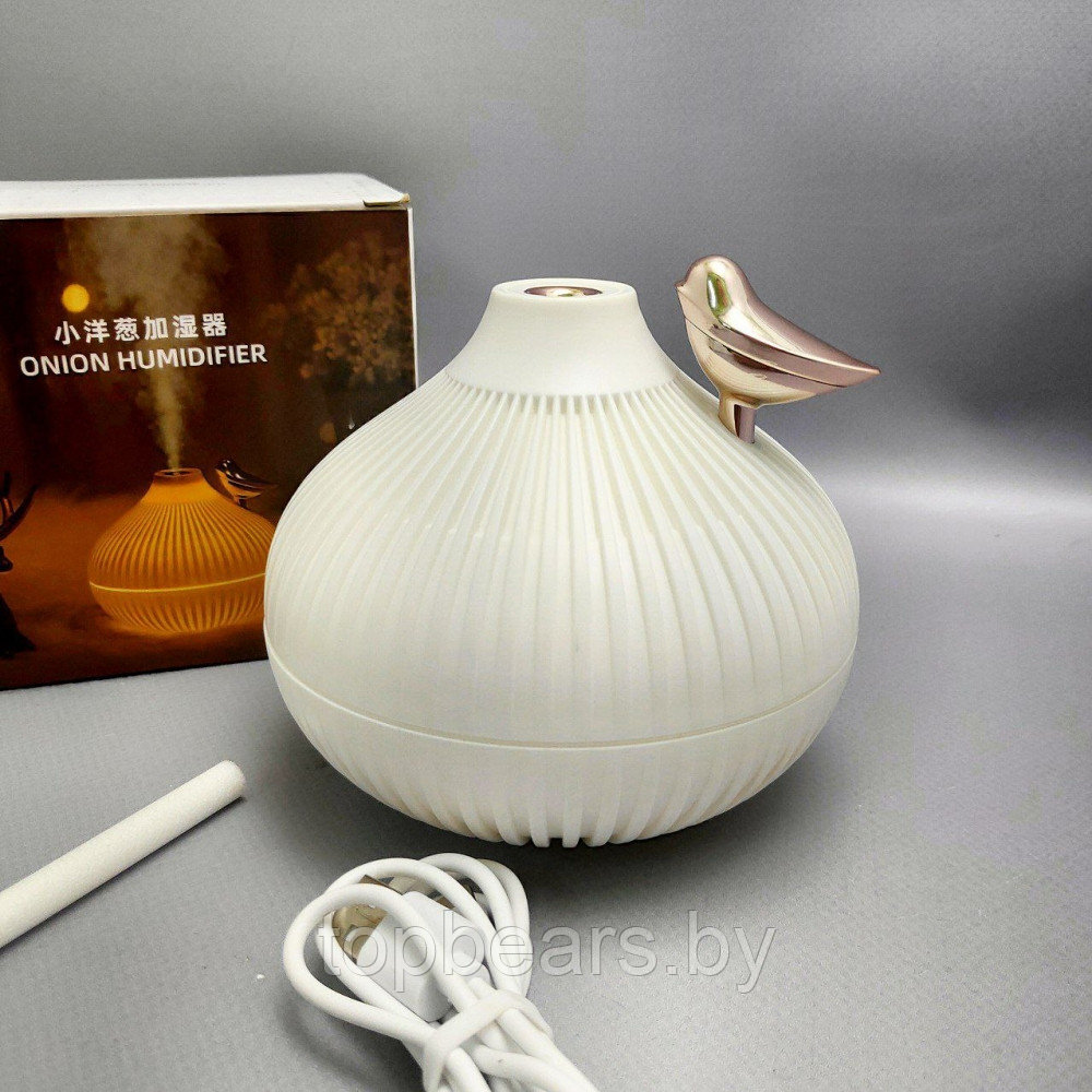 Увлажнитель (аромадиффузор) воздуха Птичка Onion Humidifier с функцией ночника300ml - фото 6 - id-p209927307