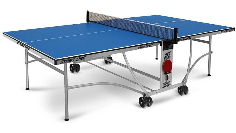 Стол теннисный GRAND EXPERT синий - фото 1 - id-p209928028