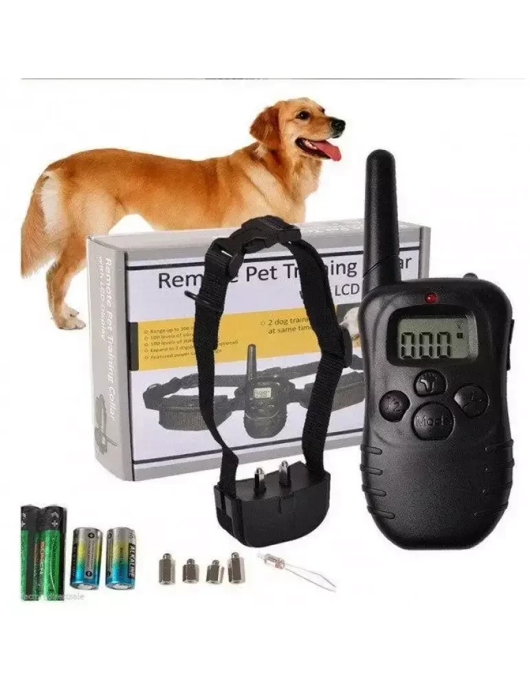 Электроошейник для дрессировки и контроля собак Remote Pet Dog Training Collar with LCD Display (998D) - фото 3 - id-p209925936