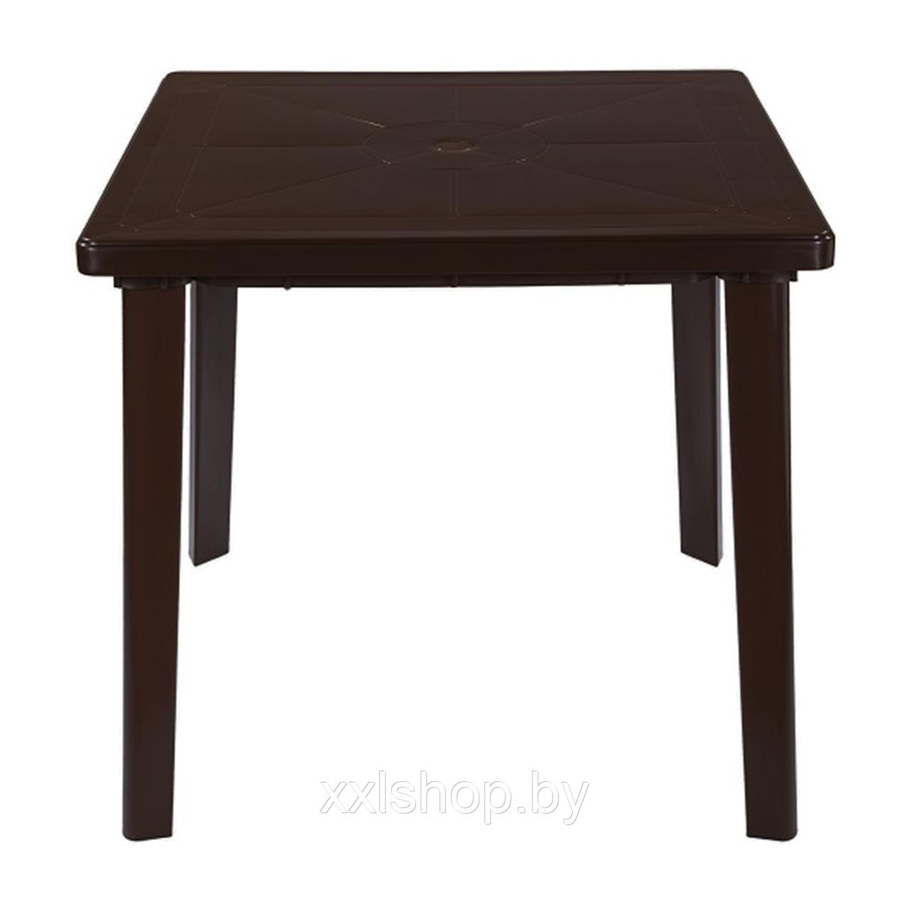 Стол квадратный (800*800*710)мм, шоколадный - фото 2 - id-p209936030