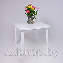Стол квадратный (800*800*710)мм, белый, фото 3