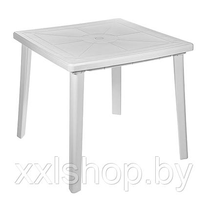 Стол квадратный (800*800*710)мм, белый, фото 2