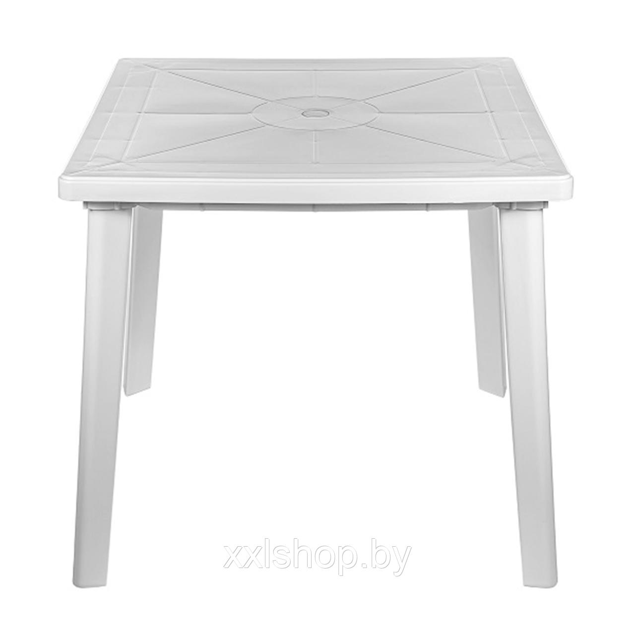 Стол квадратный (800*800*710)мм, белый - фото 2 - id-p209936069