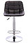 Стул Поворотный РИЧИ блэк, стулья Cooper Black ткань бирюзовый, серый, терракотовый., фото 5