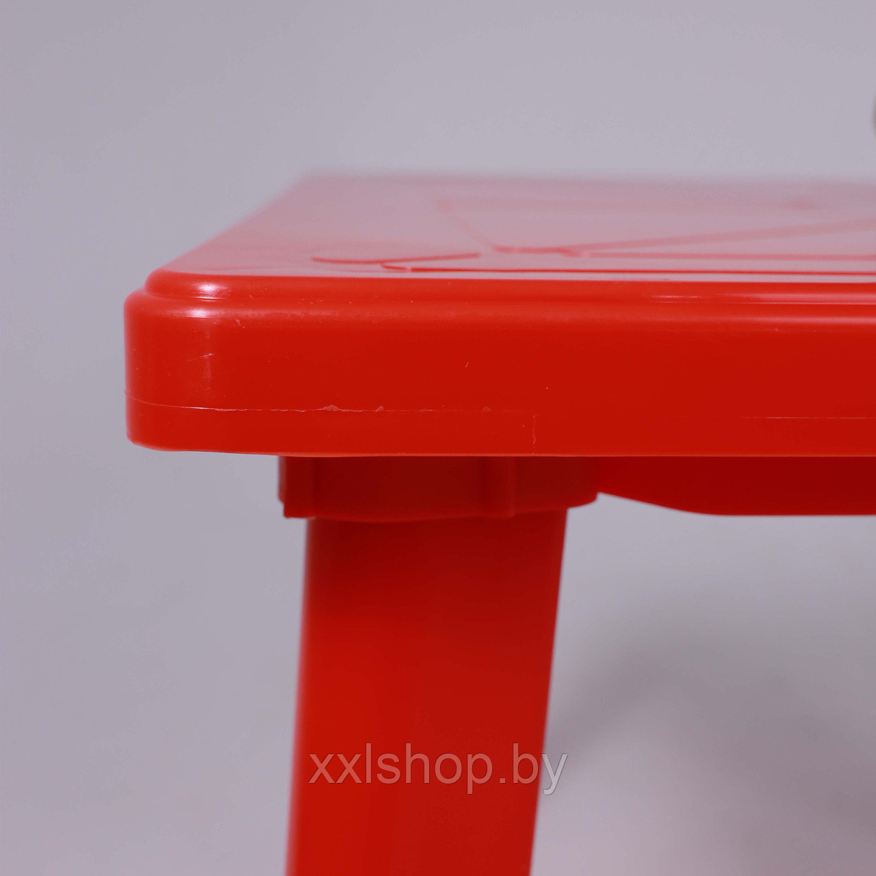 Стол квадратный (800*800*710)мм, красный - фото 5 - id-p209936170