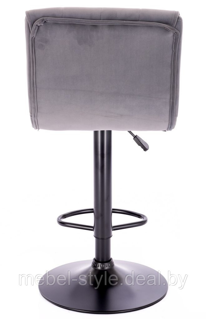 Стул Поворотный РИЧИ блэк, стулья Cooper Black ткань бирюзовый, серый, терракотовый. - фото 10 - id-p209936142
