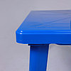 Стол квадратный (800*800*710)мм, синий, фото 2