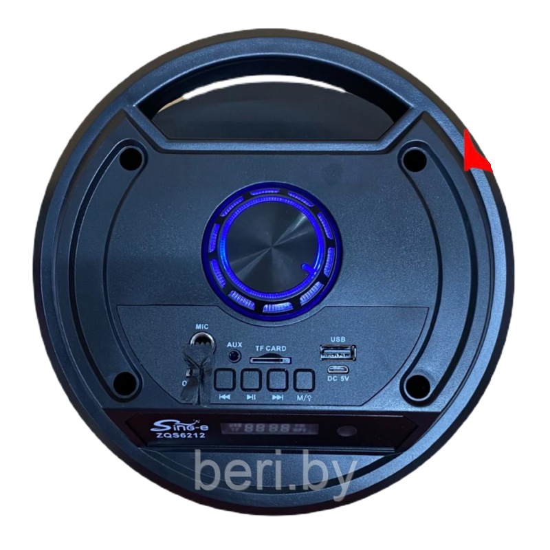 Портативная Bluetooth колонка ZQS-6212, беспроводная колонка - фото 5 - id-p209935404