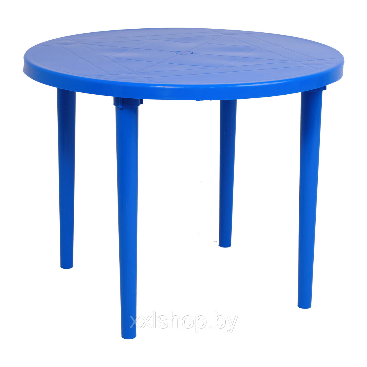 Стол круглый 900мм, синий - фото 2 - id-p209937060