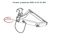 Пластина ИСРК-12.01.07.011 к кормораздатчику ИСРК-12 "Хозяин"