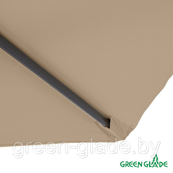 Зонт садовый Green Glade 6005 тауп серо-коричневый - фото 9 - id-p209942622