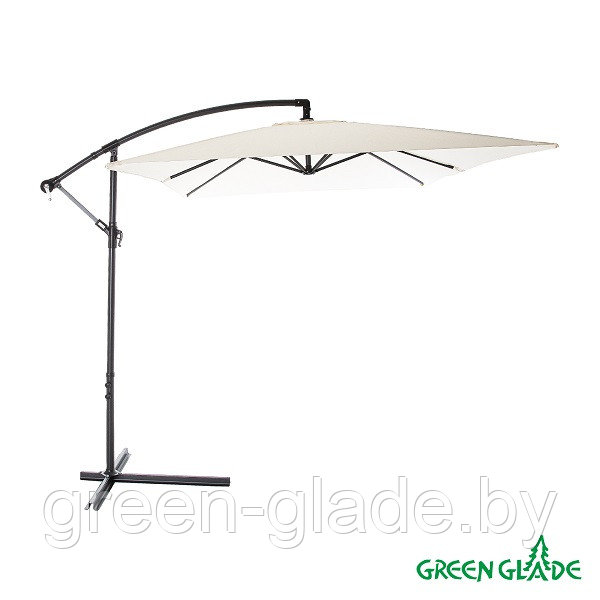 Зонт садовый Green Glade 6401 бежевый - фото 1 - id-p118421465