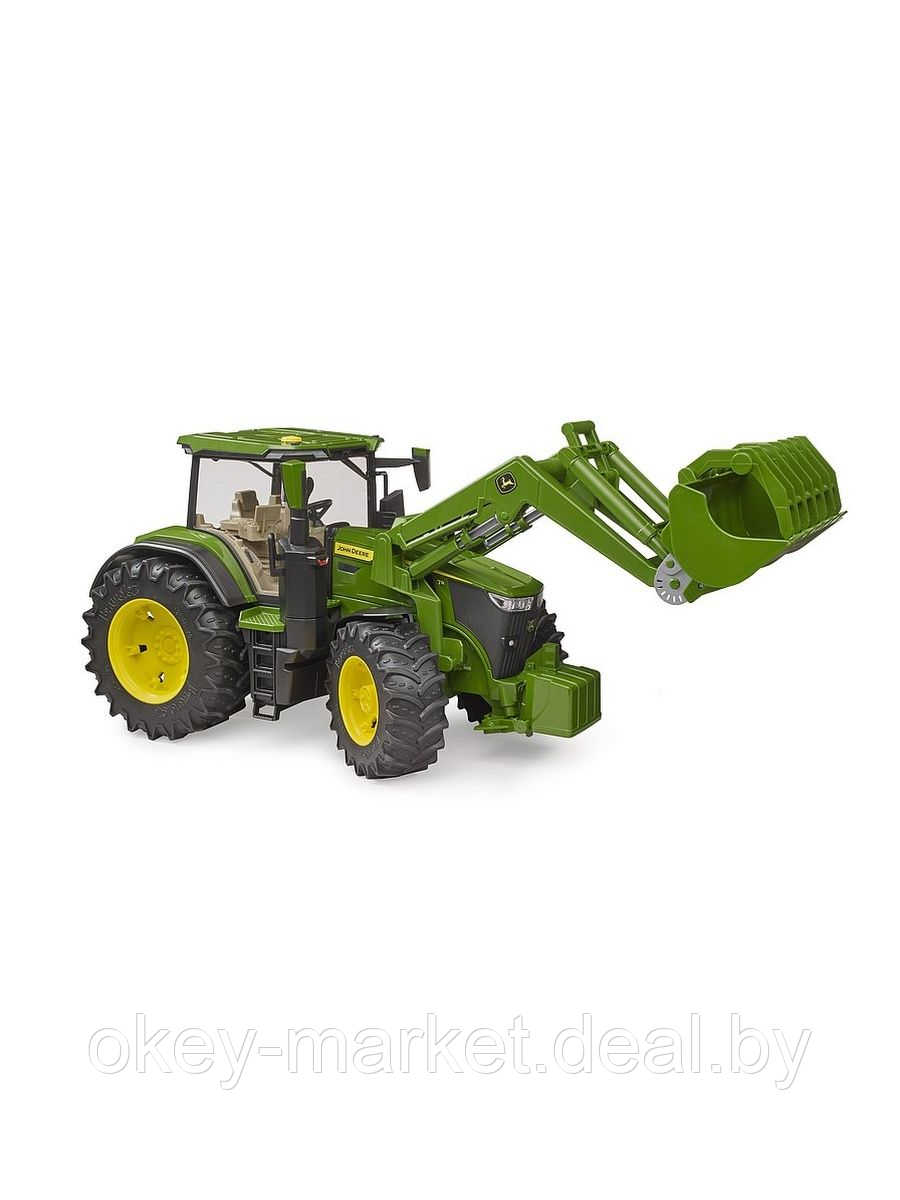 Игрушка Bruder трактор John Deere 7R 350 с погрузчиком 03151 - фото 10 - id-p209971809