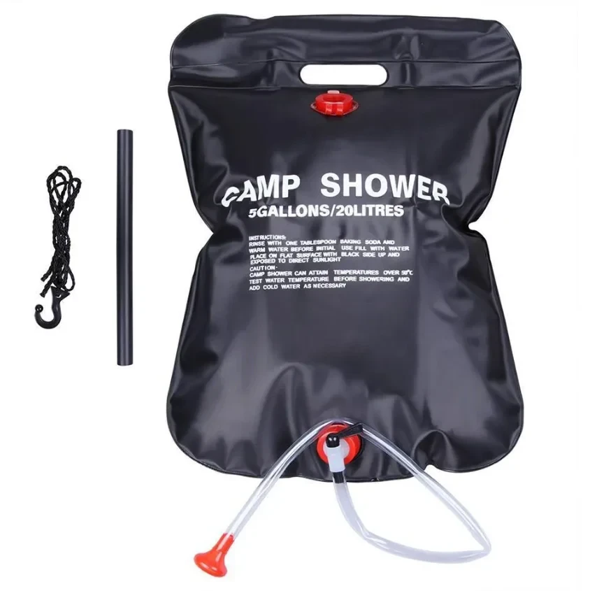 Походный портативный душ Solar Shower Bag, 20 л. - фото 3 - id-p209980310