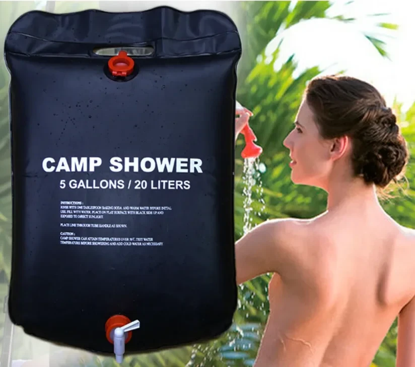 Походный портативный душ Solar Shower Bag, 20 л. - фото 4 - id-p209980310